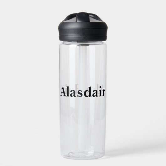 Name des Alasdair-Mens, Trinkflasche (Vorderseite)