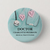 Name des Arztes Button (Vorderseite)