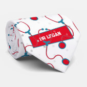 Name des Arztes für das Stethoskop Krawatte (Gerollt)