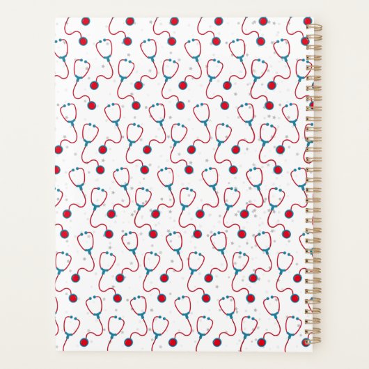 Name des Arztes für das Stethoskop Planer (Rückseite)