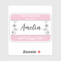 Name des Baby Hospital-Kennzeichen des Neugeborene