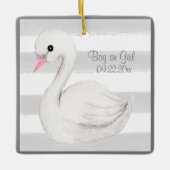 Name des Babybodens oder der Mädchentypografie Dat Keramikornament (Vorderseite)