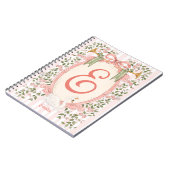 Name des Babys - Swan Princess Notizblock (Linke Seite)