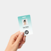 Name des Bar des Aqua Employee Foto Ausweis (Handheld)