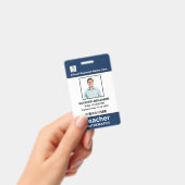 Name des Bar für Berufliche Mitarbeiter in der Sch Ausweis (Handheld)