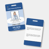 Name des Bar für das Logo des benutzerdefinierten Ausweis (Vorder- & Rückseite)