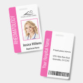 Name des Bar für das Logo des benutzerdefinierten Ausweis (Front & Back)