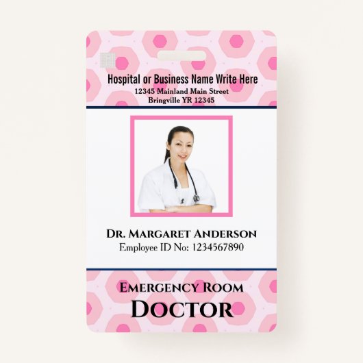 Name des Bar für das Logo des benutzerdefinierten  Ausweis (Vorderseite)