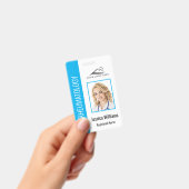 Name des Bar für das Logo des benutzerdefinierten Ausweis (Handheld)