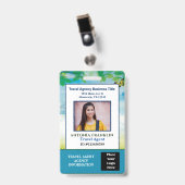 Name des Bar für das Logo des benutzerdefinierten  Ausweis (Vorderseite mit Clip)