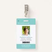 Name des Bar für das Logo des benutzerdefinierten  Ausweis (Vorderseite mit Klammer)