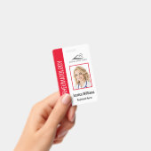 Name des Bar für das Logo des benutzerdefinierten  Ausweis (Handheld)