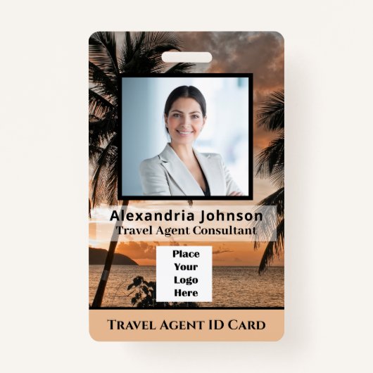 Name des Bar für das Logo des benutzerdefinierten Ausweis (Vorderseite)