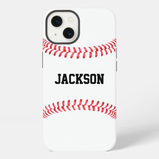 Name des Baseball-Players, Teamname oder Text benu iPhone Hülle (Rückseite)