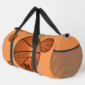 Name des Basketball Ball Sports Player Duffle Bag (Rechte Ecke)