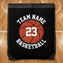 Name des Basketballteams und Nummer des Spielers