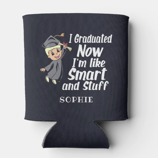 Name des benutzerdefinierten Abschlusses Gag I Car Dosenkühler (Rückseite)