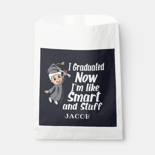 Name des benutzerdefinierten Abschlusses Gag I Car Geschenktütchen (Vorderseite)