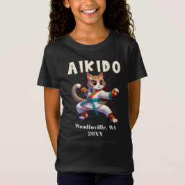 Name des benutzerdefinierten Aikido-Ortes für Kamp T-Shirt