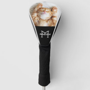 Name des benutzerdefinierten Begleiters oder Fotos Golf Headcover