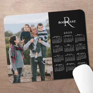 Name des benutzerdefinierten Fotos 2025 im Kalende Mousepad