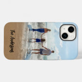 Name des benutzerdefinierten Fotos Case-Mate iPhone Hülle (Rückseite (Horizontal))