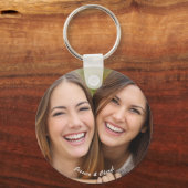 Name des benutzerdefinierten Fotos Schlüsselanhänger (Vorderseite)