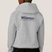 Name des benutzerdefinierten Freeride-Snowboarding Hoodie (Rückseite)