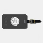 Name des benutzerdefinierten Golf-Logos Gepäckanhänger (Vorderseite horizontal)