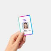 Name des benutzerdefinierten Hologram-Fotos Ausweis (Handheld)