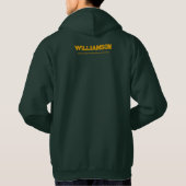 Name des benutzerdefinierten Jägerereignisses oder Hoodie (Rückseite)