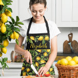 Name des benutzerdefinierten Koch für frische Zitr Schürze<br><div class="desc">Das Zest und die Lebensfreude Italiens in einem exquisiten,  von Lemon Inspirierten Design</div>