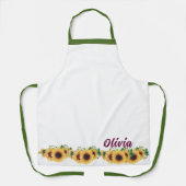 Name des benutzerdefinierten Koch, Name der Sonnen Schürze (Vorderseite)