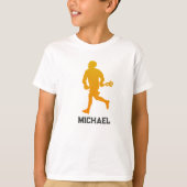 Name des benutzerdefinierten Lacrosse-Players T-Shirt (Vorderseite)