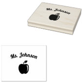 Name des benutzerdefinierten Lehrers Gummistempel (Stempel)