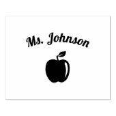 Name des benutzerdefinierten Lehrers Gummistempel (Prägung)