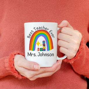 Name des benutzerdefinierten Lehrers mit einem Nie Kaffeetasse