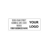 Name des benutzerdefinierten Logos Info-Adresse Se Permastempel (Design)