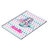 Name des benutzerdefinierten Mermaid-Musters Notizblock (Linke Seite)