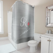 Name des benutzerdefinierten Monogramms für die El Duschvorhang (Beispiel)