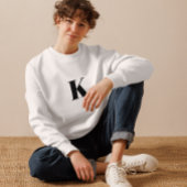 Name des benutzerdefinierten Monogramms Initial Fe Sweatshirt