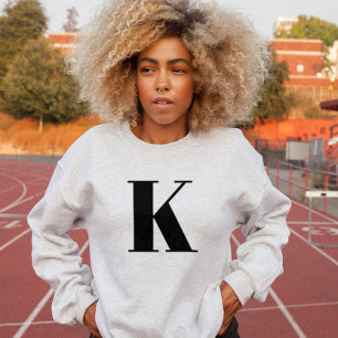 Name des benutzerdefinierten Monogramms Initial Fe Sweatshirt