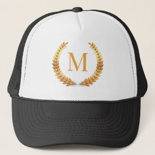 Name des benutzerdefinierten Monogramms Truckerkappe
