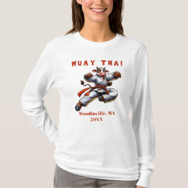 Name des benutzerdefinierten Muay Thai Martial Art T-Shirt
