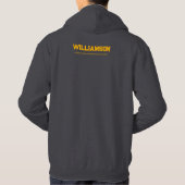 Name des benutzerdefinierten Pferdeereignisses ode Hoodie (Rückseite)