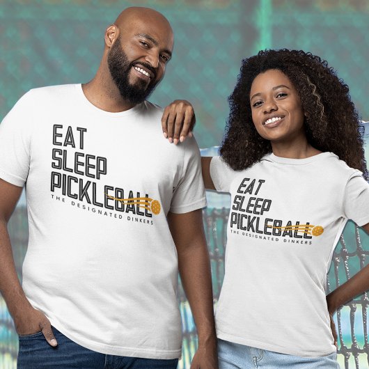 Name des benutzerdefinierten Pickleball-Clubs T-Shirt