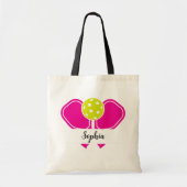 Name des benutzerdefinierten Pickleball-Players - Tragetasche (Vorne)