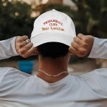 Name des benutzerdefinierten Pickleball-Teams Bestickte Baseballkappe<br><div class="desc">Zeigen Sie Ihren Pickleball-Stolz mit diesem benutzerdefinierten Pickleball Team Player Name bestickt Baseball Cap! Dieses stilvolle und qualitativ hochwertige Programm ist für Spieler, Mannschaften und Clubs konzipiert und ermöglicht es Ihnen, Ihren Teamnamen, Ihren Clubnamen oder Ihren Spielernamen individuell zu gestalten, um einen beruflichen Look zu erzielen. Egal, ob Sie in...</div>