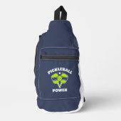 Name des benutzerdefinierten Pickleball-Teams Crossbody Bag (Vorderseite)