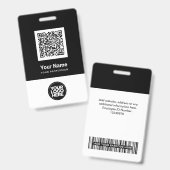 Name des benutzerdefinierten Qr-Bar-Codes für Mita Ausweis (Vorder- & Rückseite)